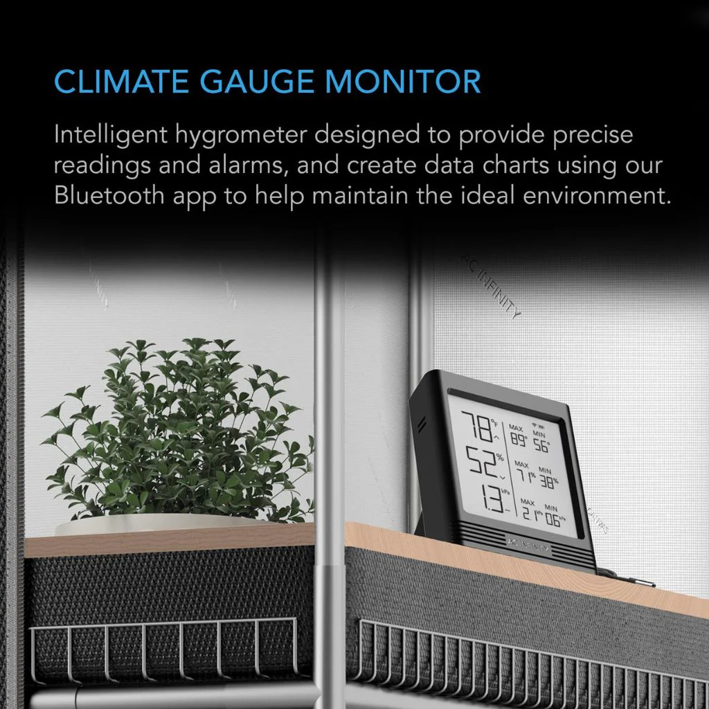 AC Infinity Cloudcom B1 Smart Thermo-Hygrometer (External Sensor) - Image 7