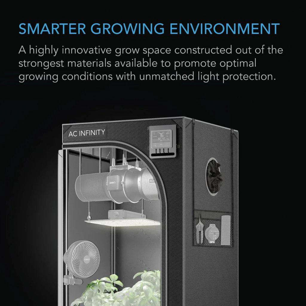 AC Infinity Cloudlab 632 Grow Tent 3x2 90cm x 60cm - Image 7