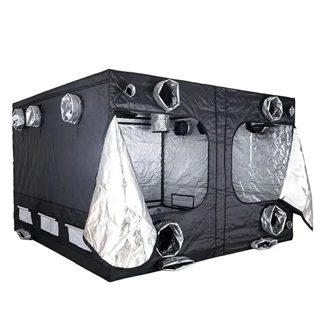 Budbox Pro Titan 3 - 3.0m x 3.0m x 2.0m or 2.2m - Grow Tent Silver - Image 2