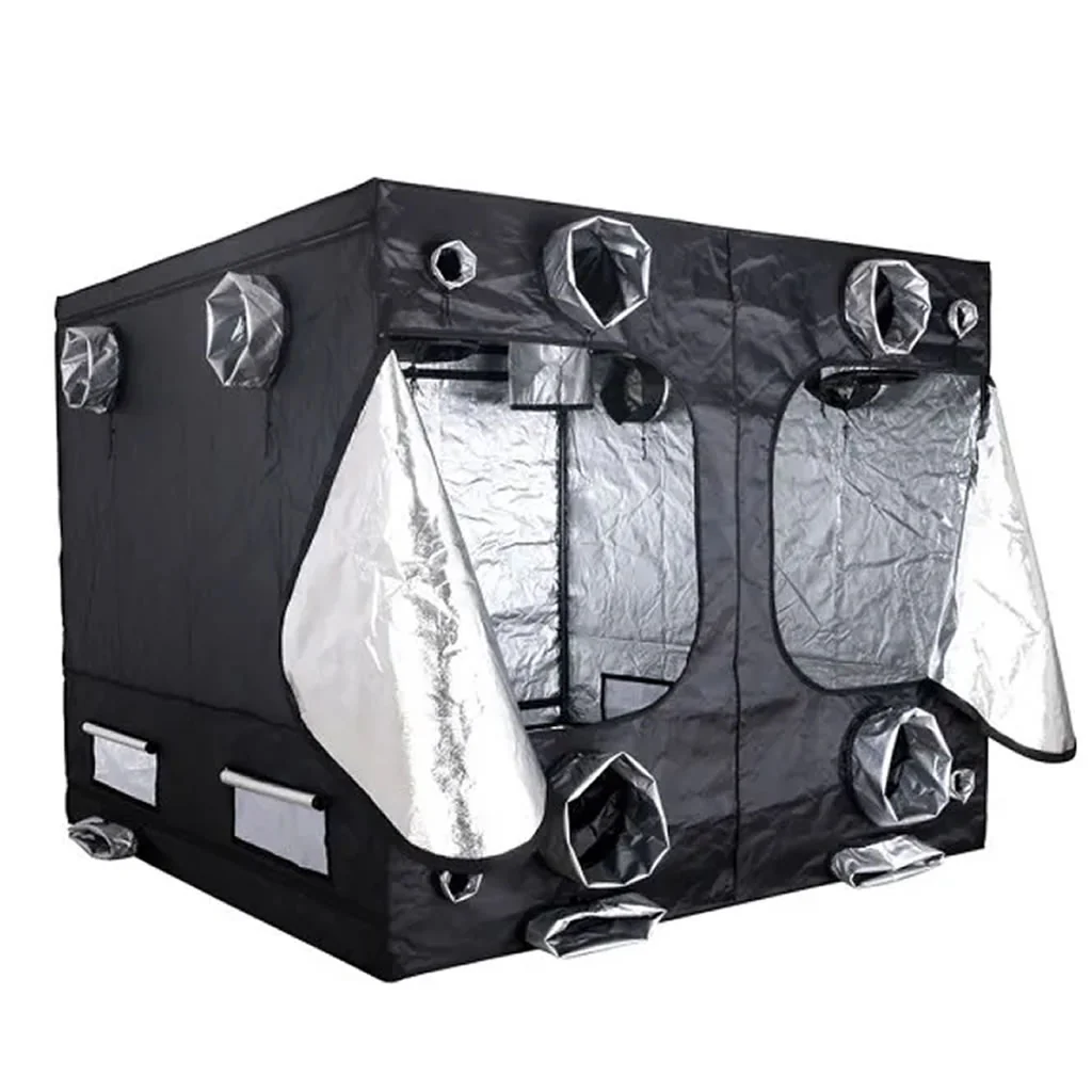 Budbox Pro Titan Plus - 2.4m x 2.4m x 2.0m or 2.2m - Grow Tent Silver - Image 3