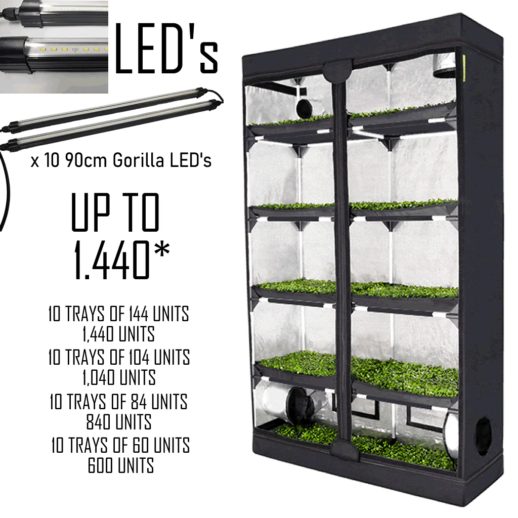 Garden HighPro ProBox Propagator XL Grow Tent with LEDs - Image 3