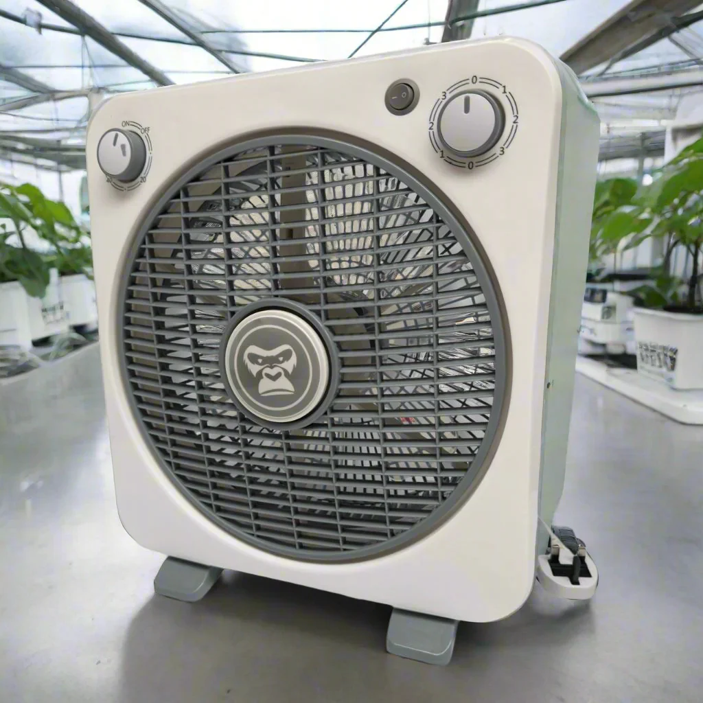 Gorilla Circulating Floor Box Fan 3 Speeds - 30cm - Image 4