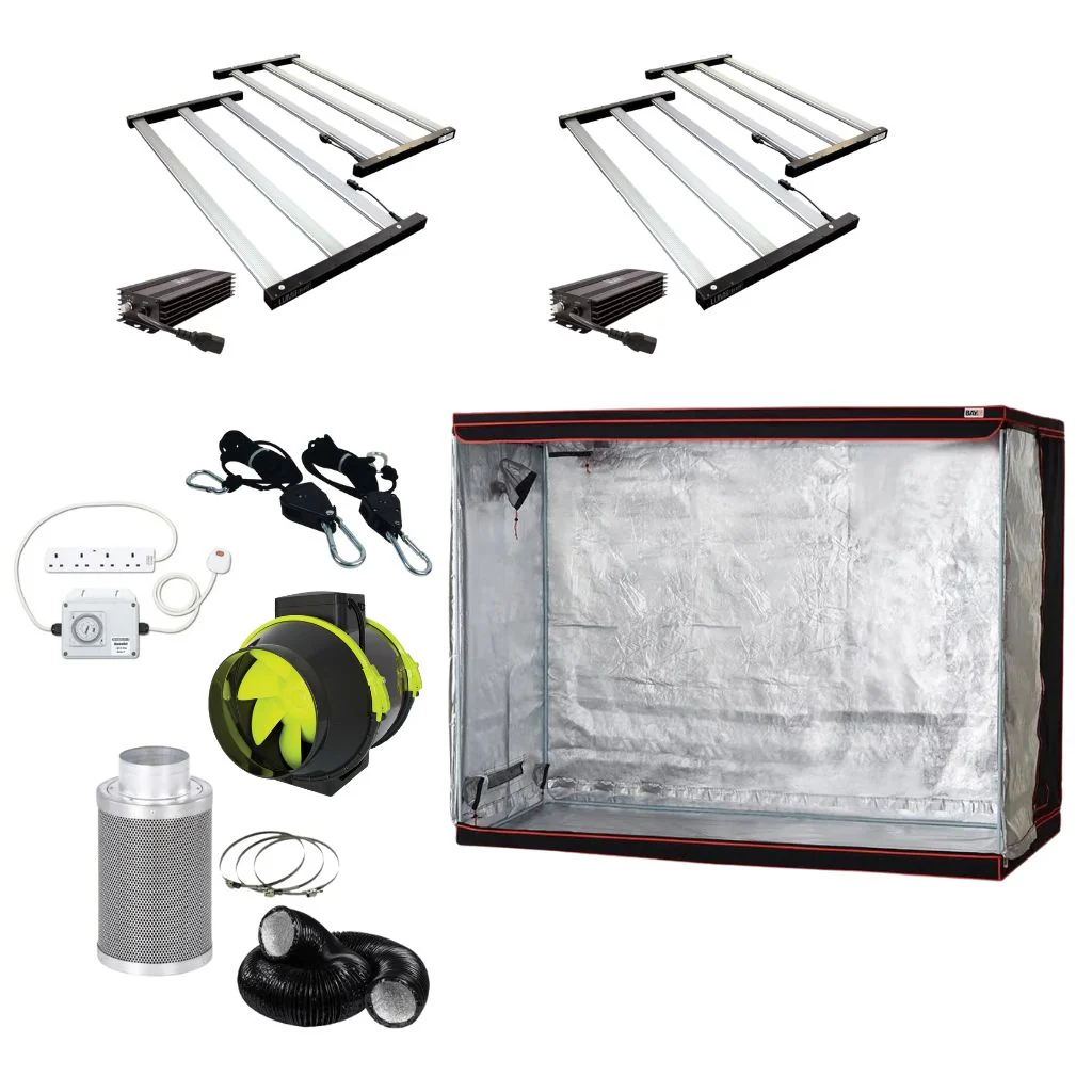 Lumii 1920w LED 2m x 3m Grow Tent Kit