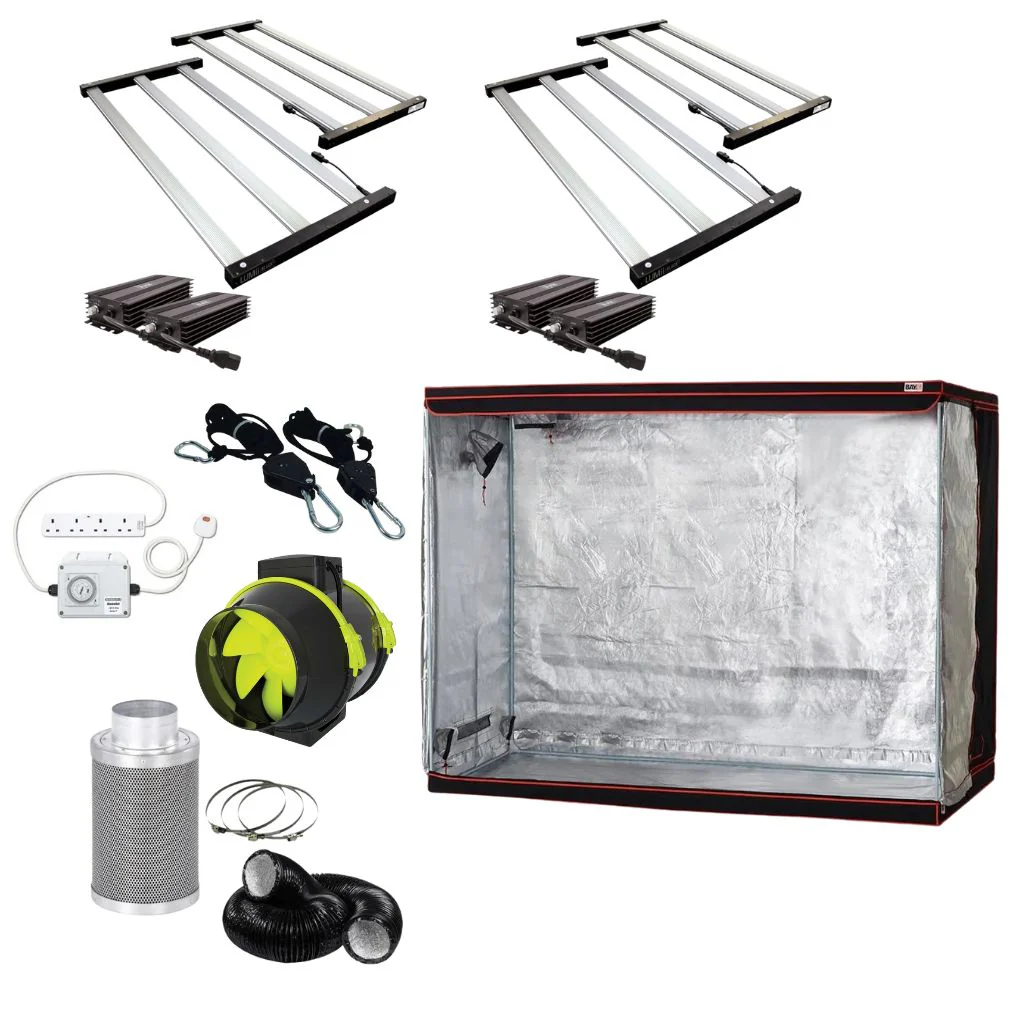 Lumii 1920w LED 2m x 3m Grow Tent Kit - Image 2