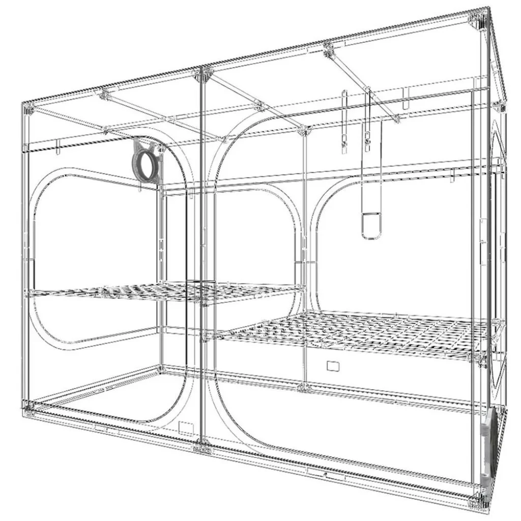 Secret Jardin DR300W 297cm x 150cm x 217cm V4 - Image 3