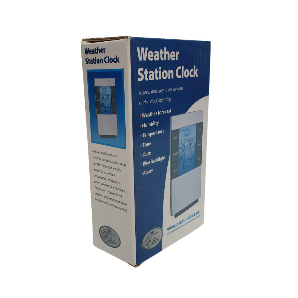 Weather Station Clock Thermometer - Image 7